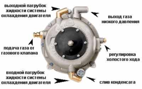 Газовый редуктор гбо 4 поколения схема