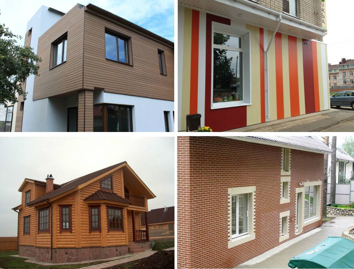 Панели для отделки фасадов частных домов: фото панелей, характеристики и видео примеры отделки фасада