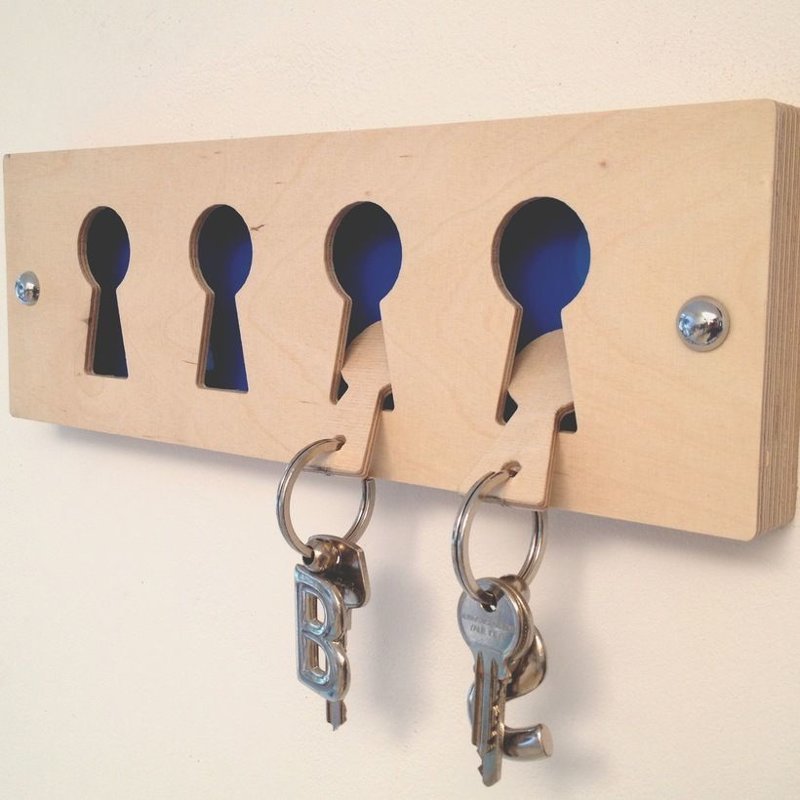 Уникальные держатели для ключей своими руками — просто, быстро и на удивление гостей