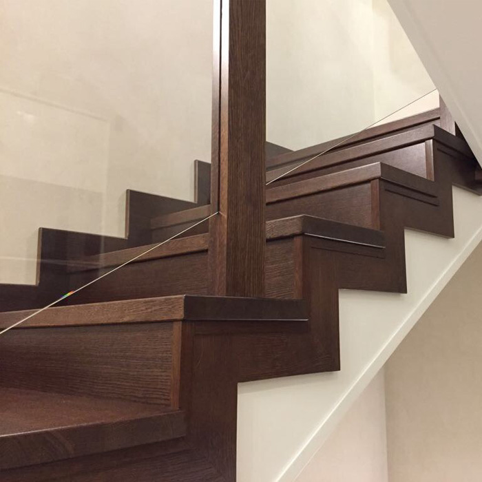 Как отделать лестницу на второй этаж в частном доме