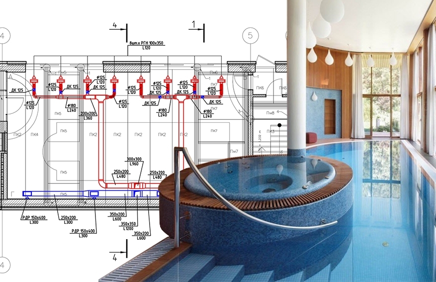 Корректные методы расчета системы вентиляции в бассейне