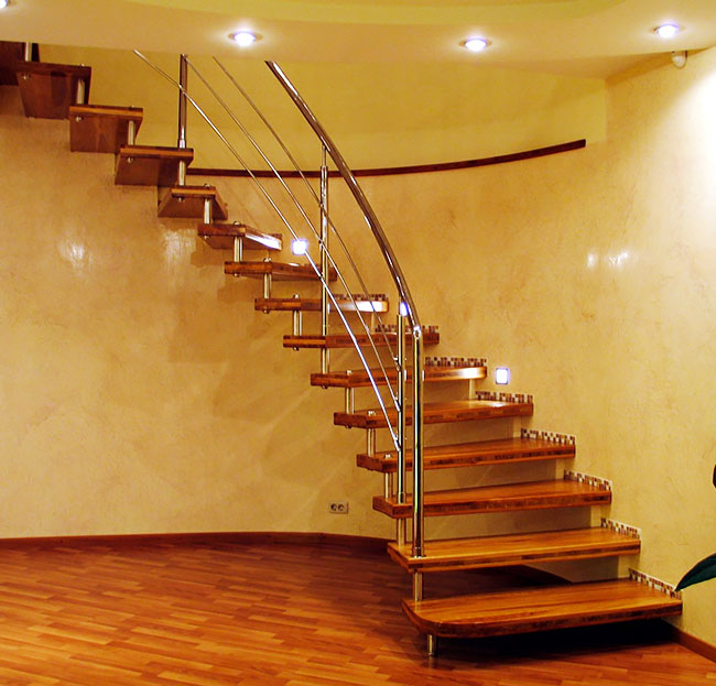 Как сделать лестницу на 2 этаж