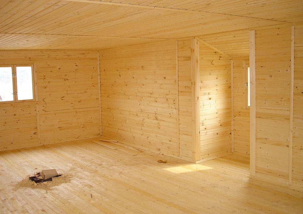 Чем можно обшить стены в деревянном доме