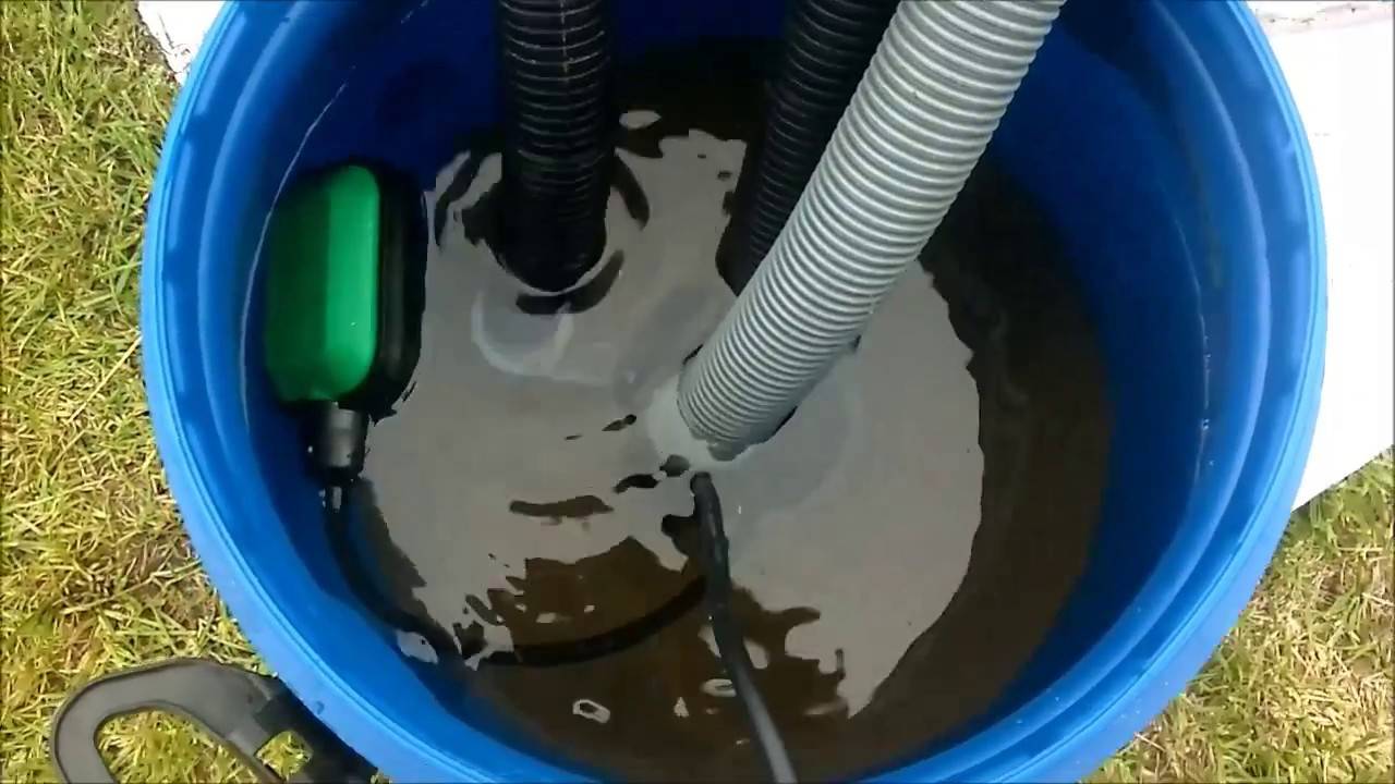 Как сделать фильтрацию воды в бассейне своими руками