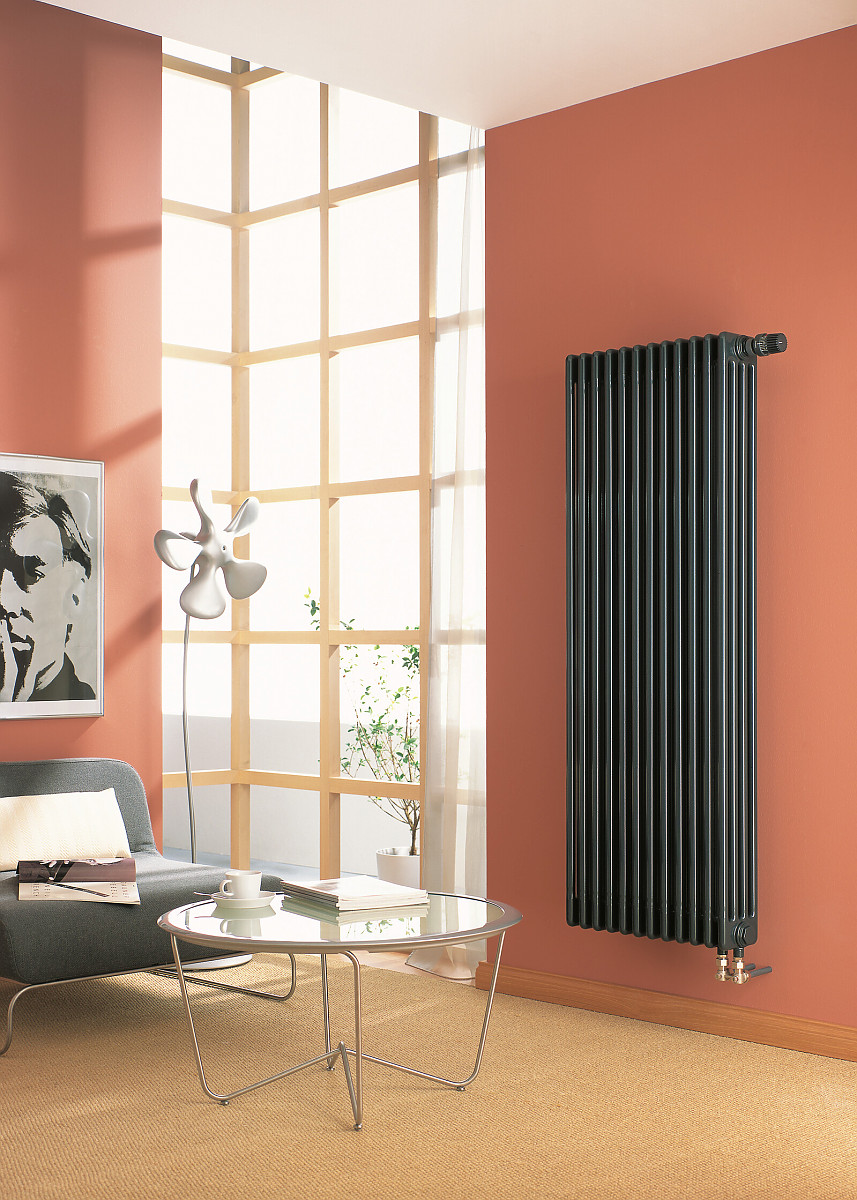 Выбор и установка вертикальных радиаторов отопления для квартиры