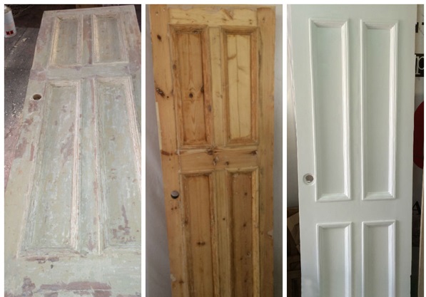 Реставрация старой межкомнатной двери собственноручно
