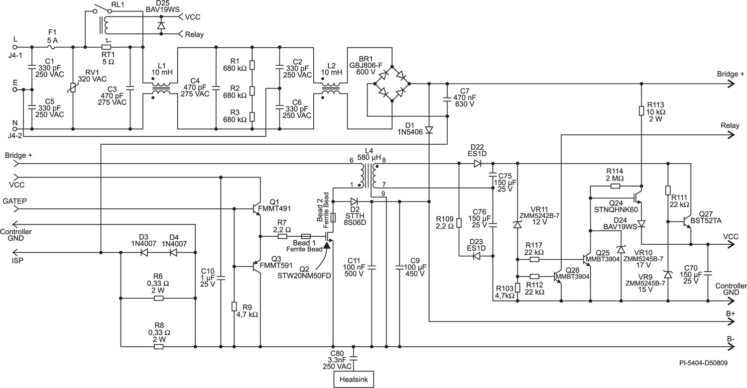 12v блок питания схема