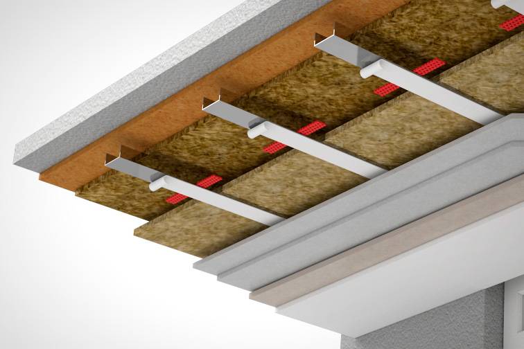 Звукоизоляция потолка. Деревянные перекрытия Rockwool узлы. Звукоизоляция междуэтажного деревянного перекрытия. Перекрытия межэтажные Кнауф. Шумоизоляция потолка.