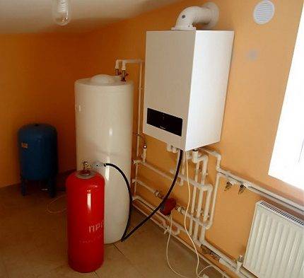 Системы газового отопления частных домов