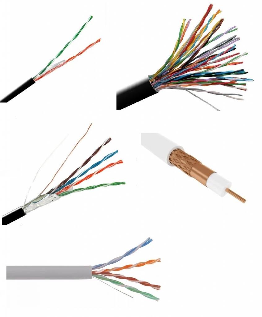 Разновидности кабелей для подключения камеры видеонаблюдения