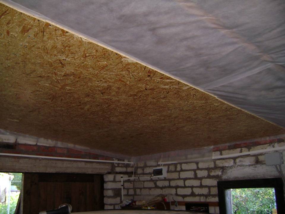 Порядок работ по утеплению потолков внутри и снаружи гаража