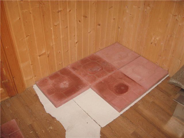 Как правильно положить плитку на пол в бане