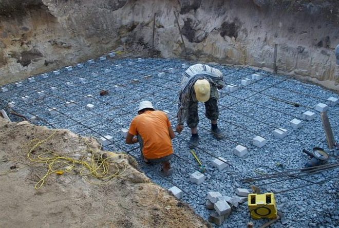 Самостоятельное строительство бассейна из бетона