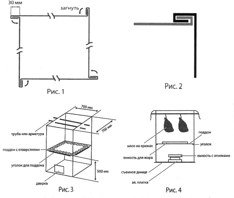 Коптильня холодного копчения своими руками чертежи и размеры фото