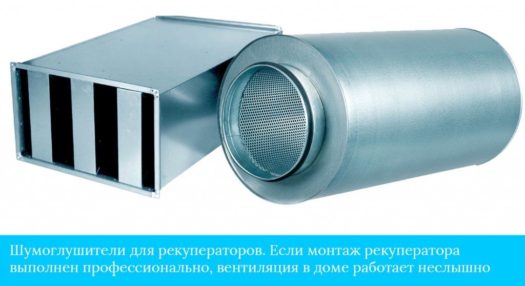 Назначение и принцип работы шумоглушителя для вентиляционных систем