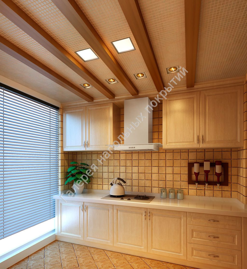 Потолок на кухне своими руками: крепим пластиковые панели с пошаговыми действиями