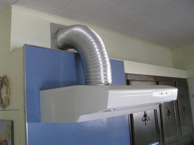 Воздуховоды для кухонной вытяжки: материал, форма, монтаж