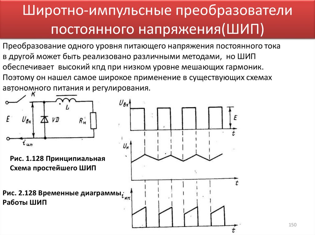 Изменение выходного напряжения. Импульсные преобразователи постоянного напряжения схемы. Принцип действия импульсных преобразователей постоянного тока. Широтно импульсный преобразователь схема. Структурная схема импульсного преобразователя напряжения.