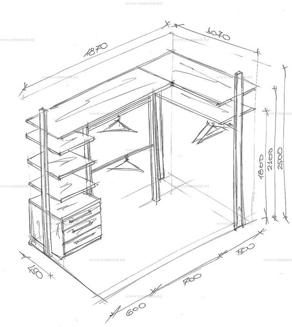 Как сделать своими руками гардеробную в домашних условиях фото и чертежи