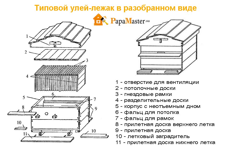 Улей удав чертежи