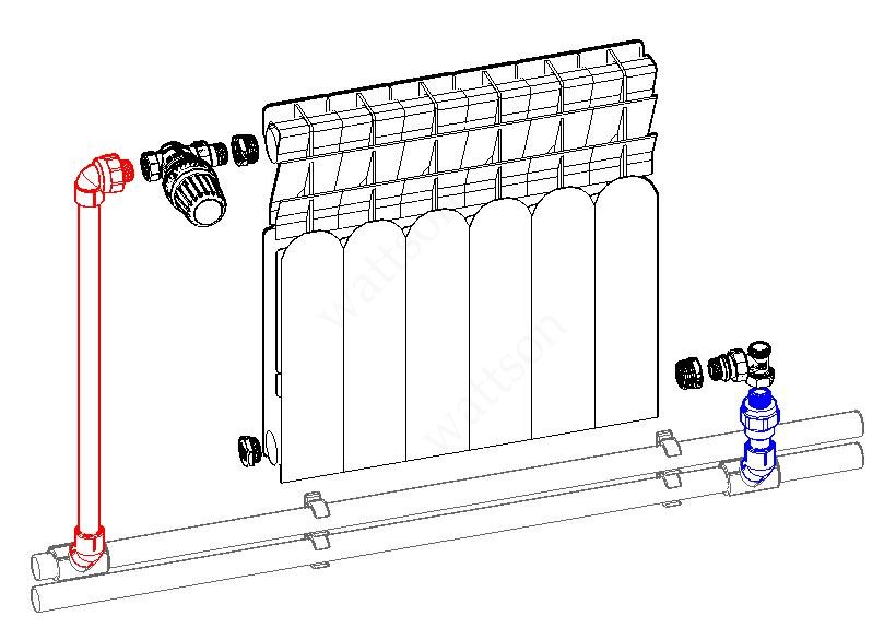 Методы и оборудование обвязки радиаторов отопления