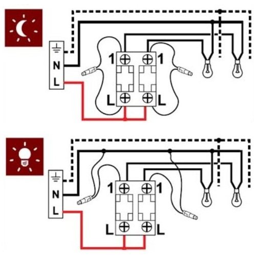 Ns016 legrand схема подключения