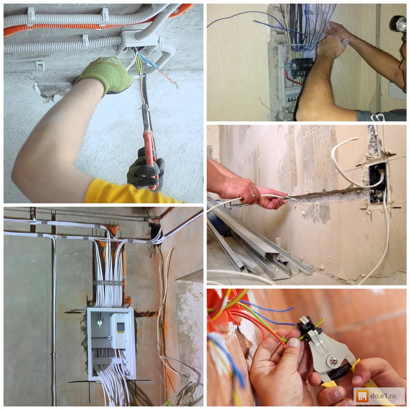 Правила крепления проводов и кабелей при прокладывании электропроводки