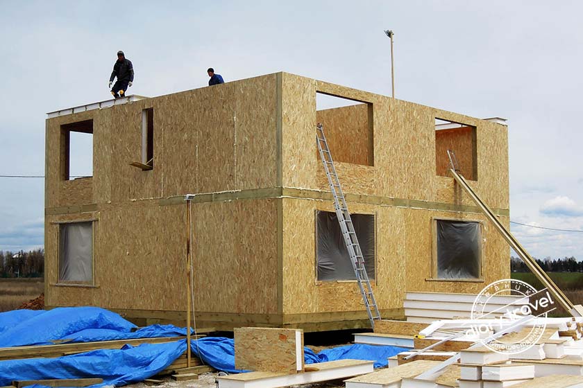 Пошаговая инструкция постройки дома из СИП-панелей