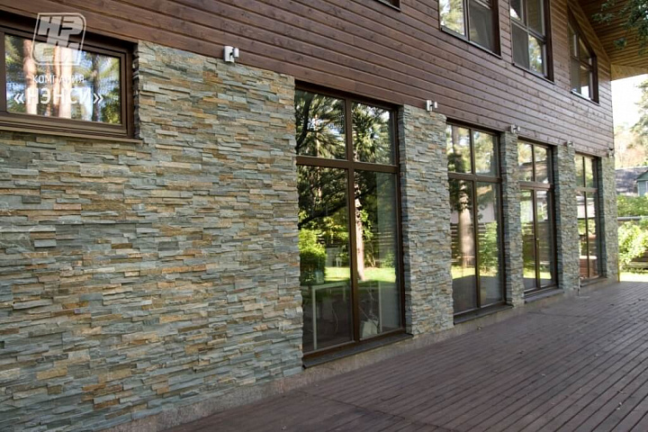 Преимущества применения искусственного камня на фасад