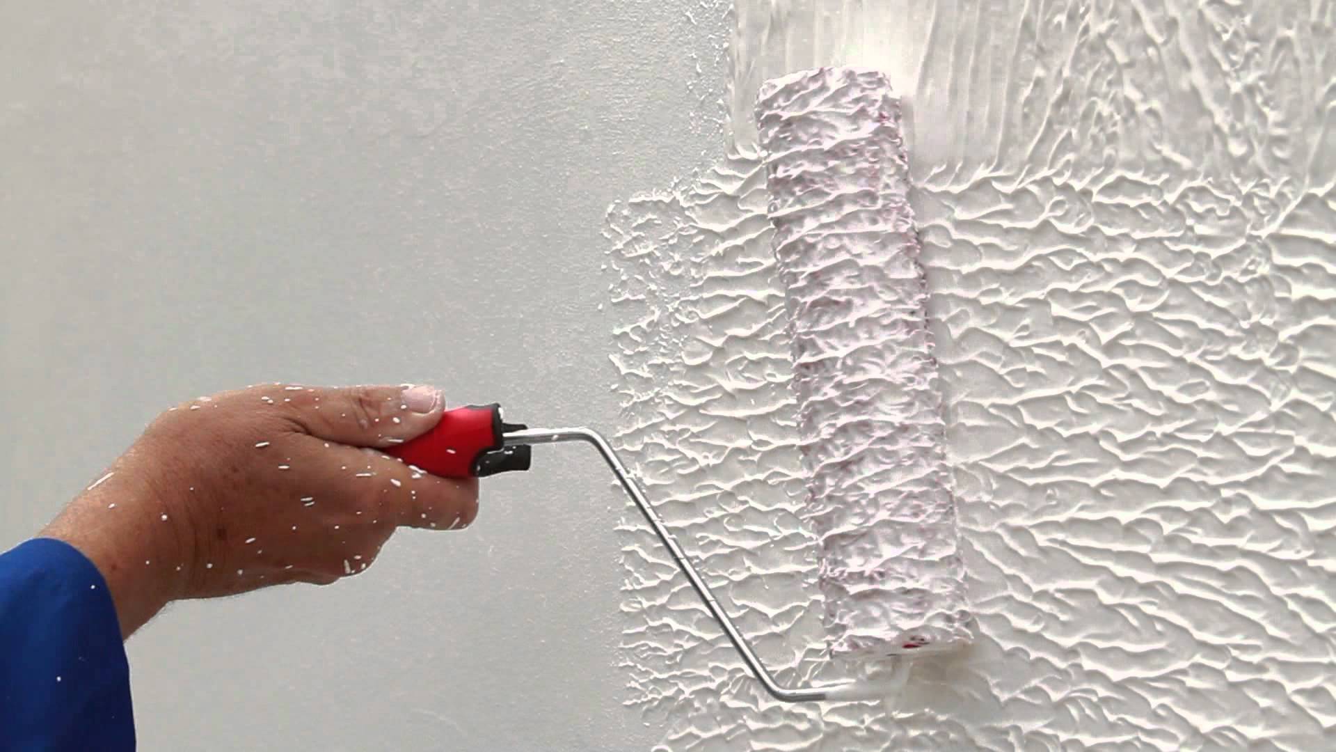 Фактурная краска для стен — идеальная замена обоям