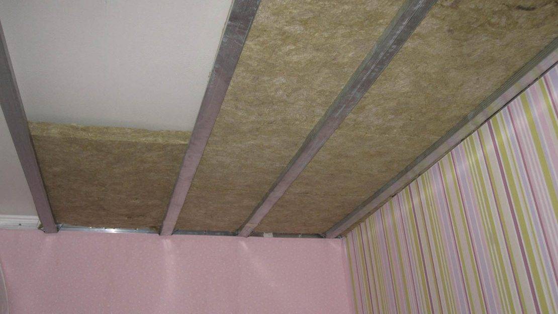 Звукоизоляция потолка в квартире под натяжной потолок: пошаговый монтаж, как делается звукоизоляция под натяжной потолок