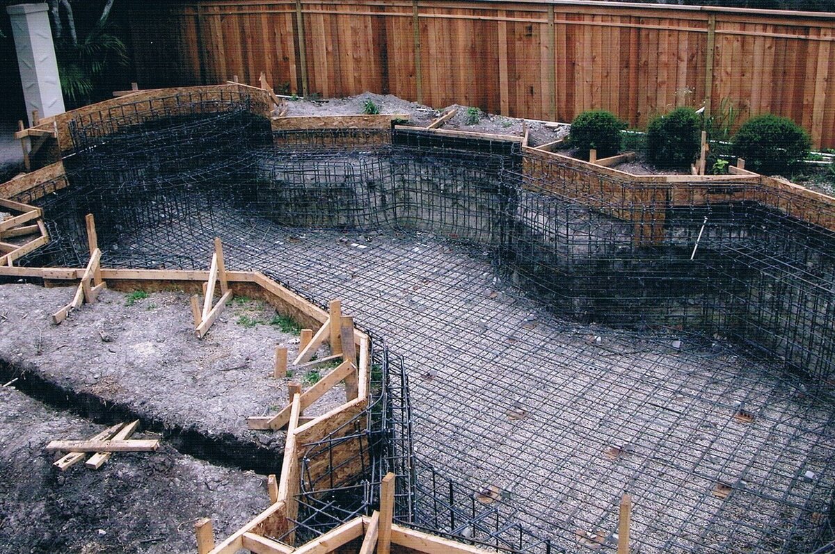 Самостоятельное строительство бассейна из бетона