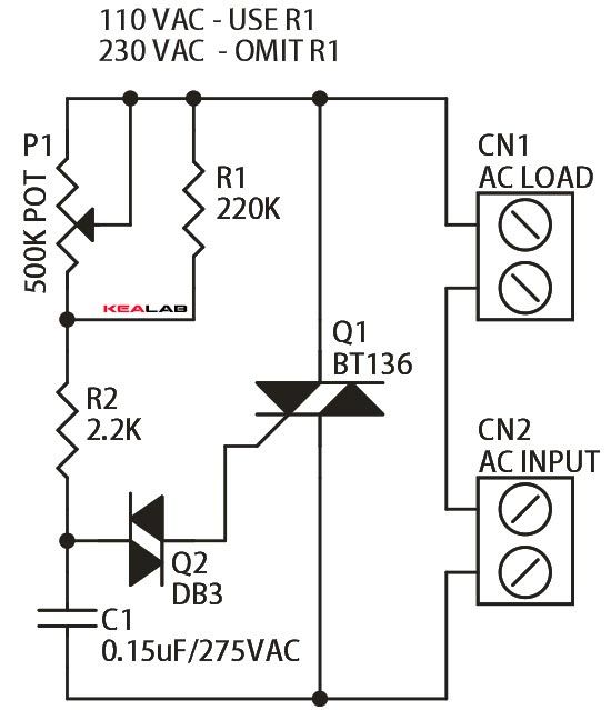 Bt136 600e характеристики схема подключения