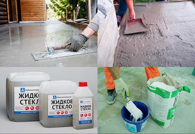 Сколько добавлять жидкого стекла в бетон для гидроизоляции