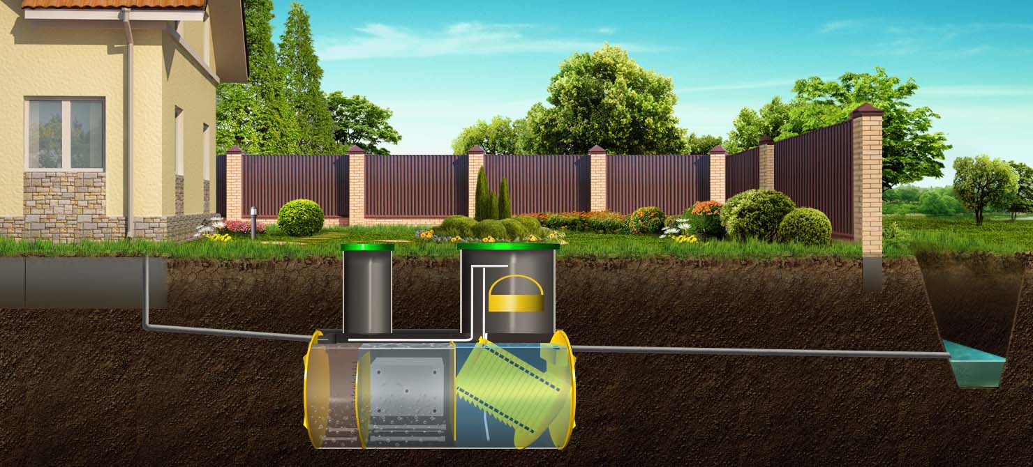 Что такое автономная канализация и как её смонтировать