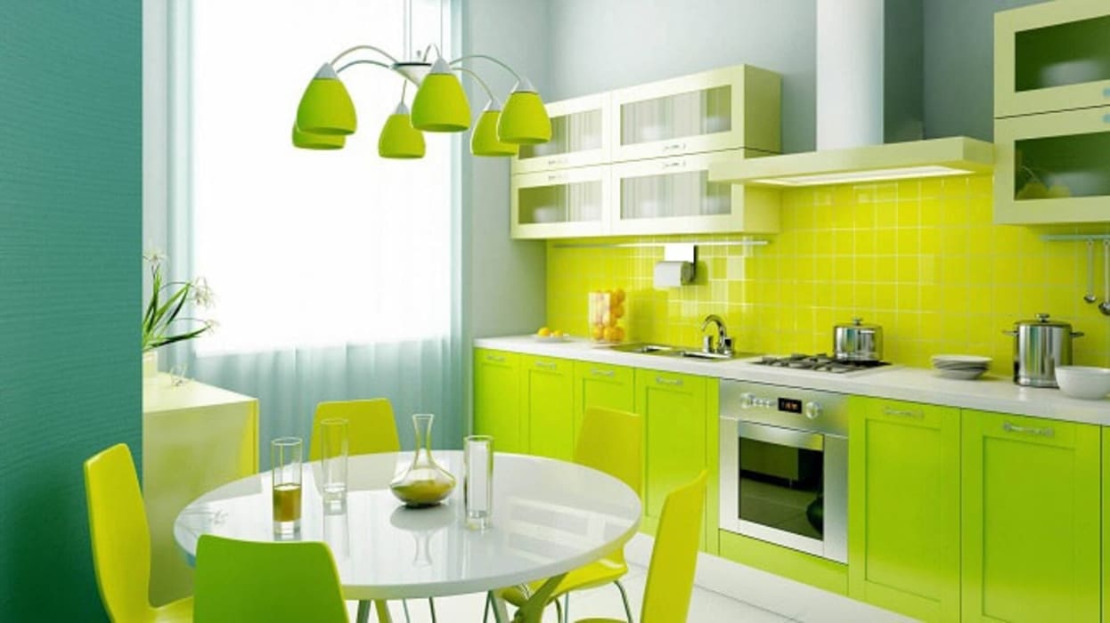Кухни в зеленом цвете: особенности создания итерьера