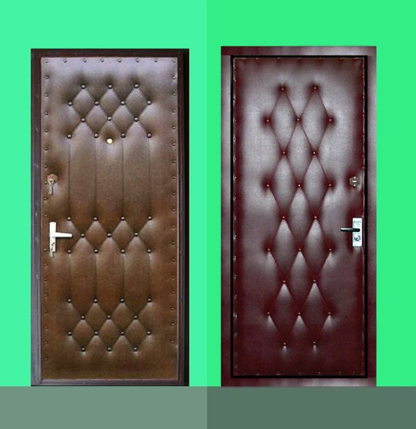 Выбор материала и отделка входной двери своими руками