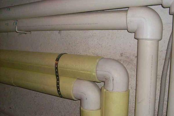 Материалы для утепления трубы водопровода
