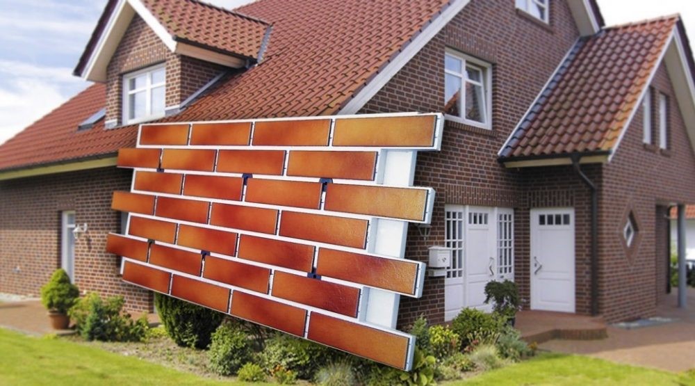 Пластиковые панели для фасадов частных домов