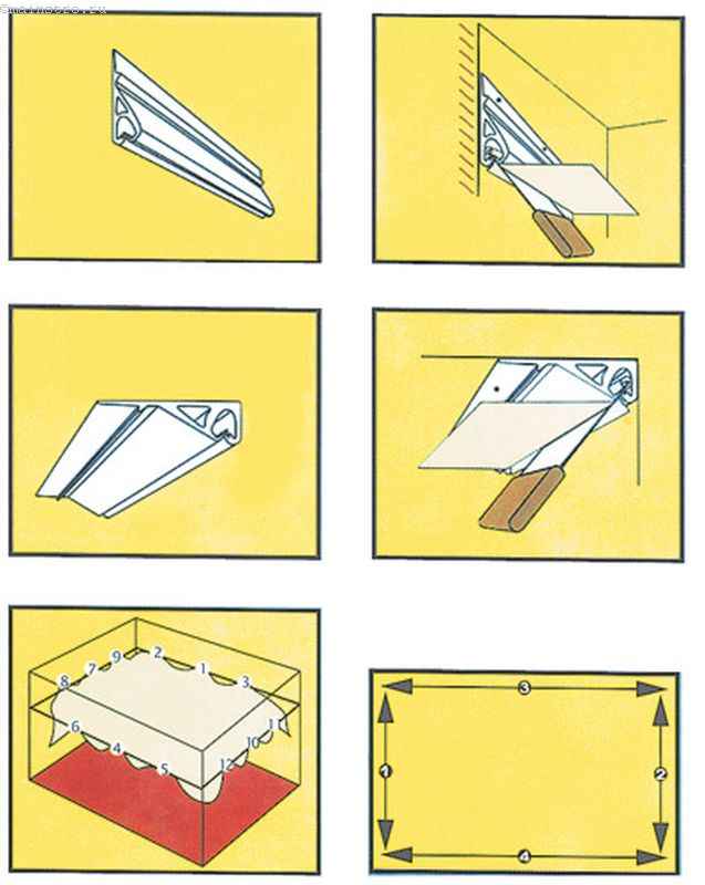 Как сделать натяжной потолок