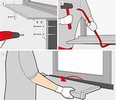 Как установить подоконник на пластиковое окно своими руками