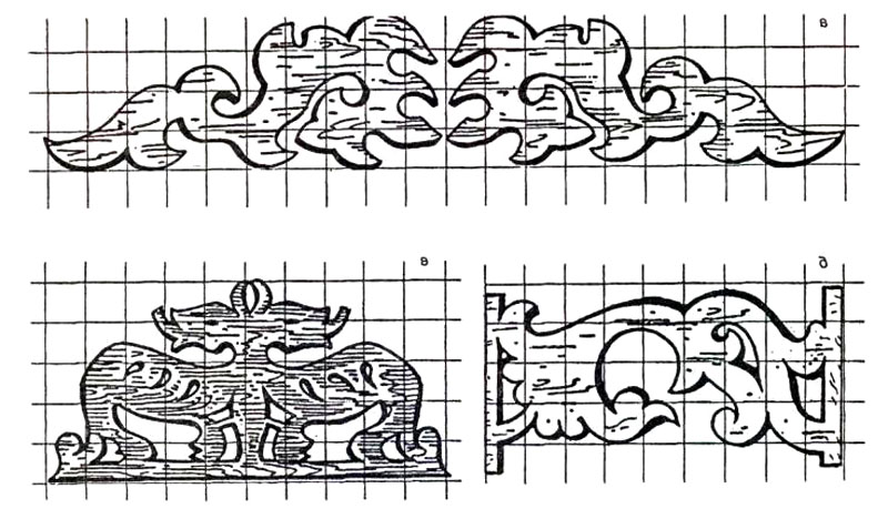 Эскизы на резные наличники