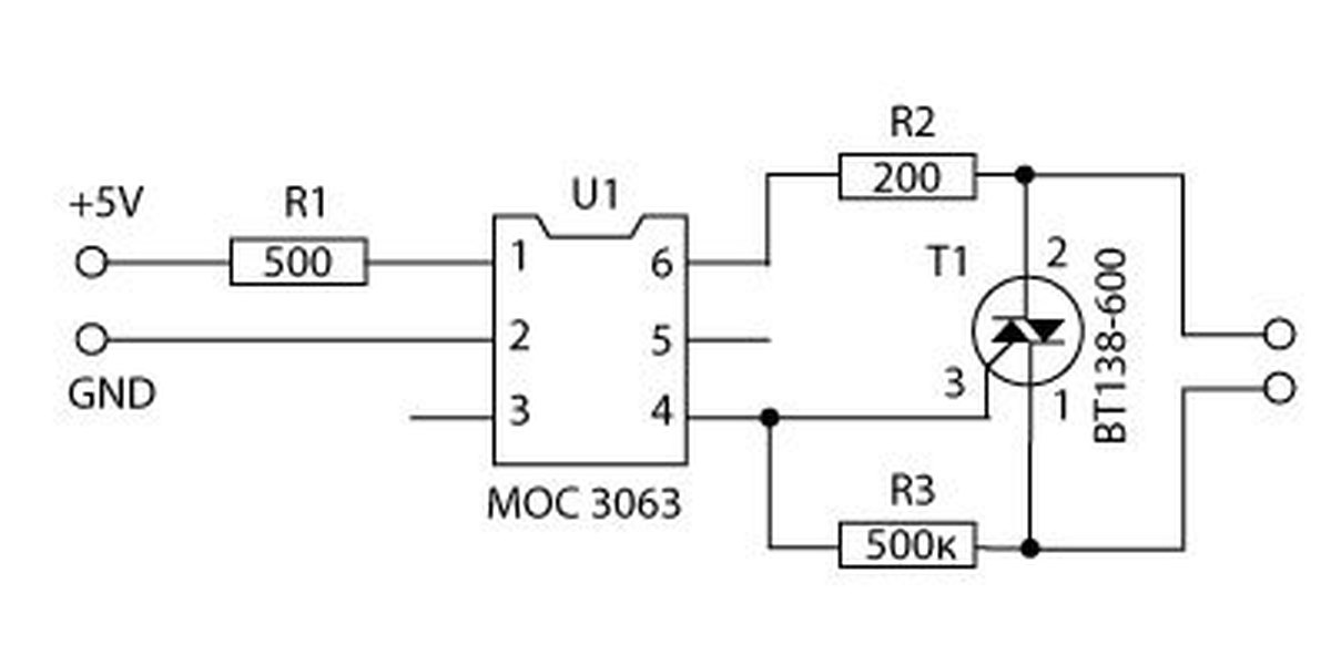 Мос3061 характеристики схема подключения