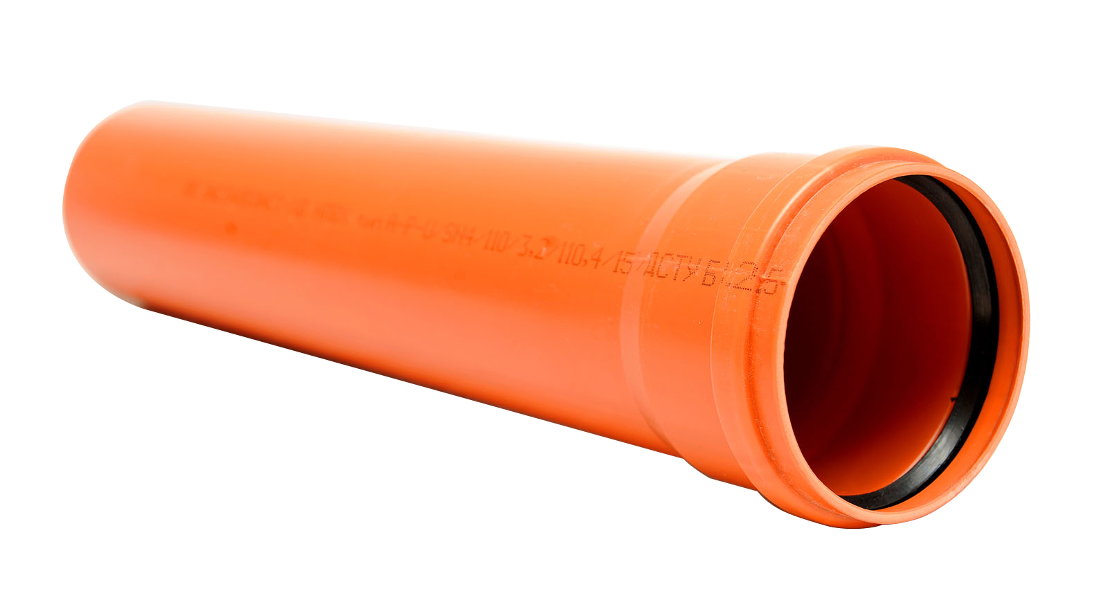 Как установить пластиковую канализационную трубу диаметром 200 мм