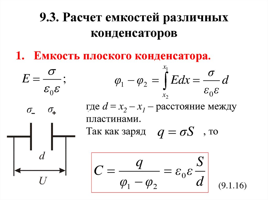 Ток заряда конденсатора калькулятор