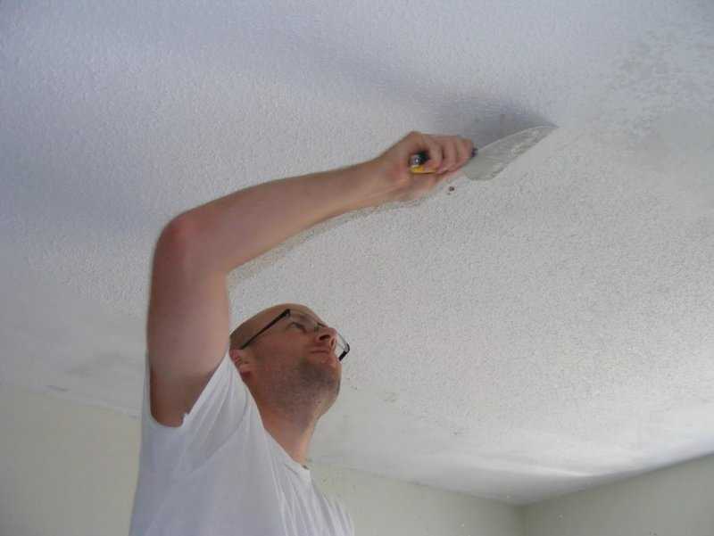 Побелка потолка своими руками: пошаговый способ с водоэмульсионной краской